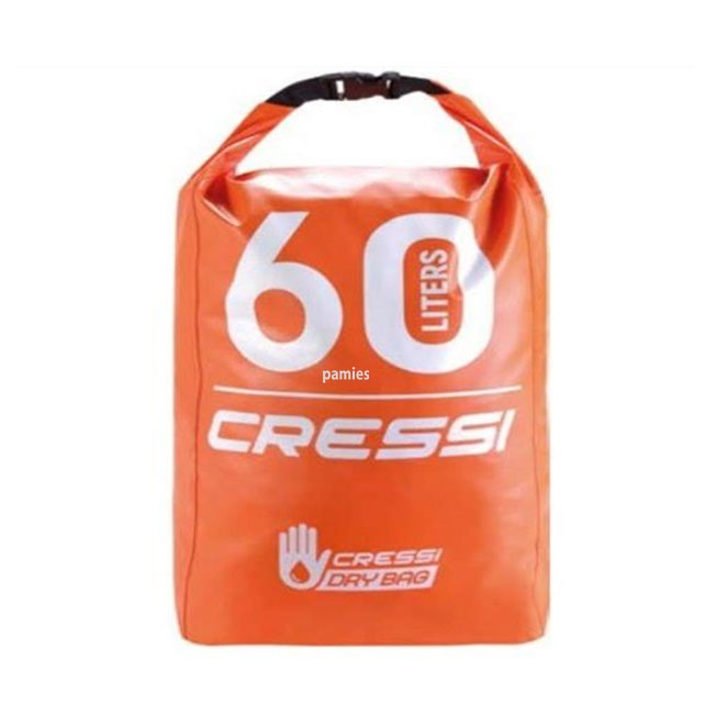 Cressi mochila Dry PVC 60 L Naranja,sportspamies.com,novedades de pesca,asesoramiento personalizado,comprar mochila pvc