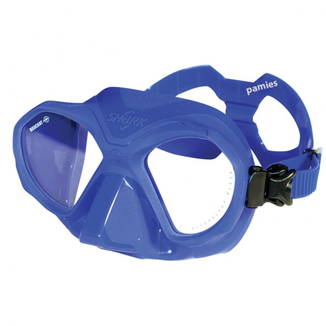 tienda pesca submarina,máscaras pesca submarina,Beuchat máscara Shark Ultra Azul