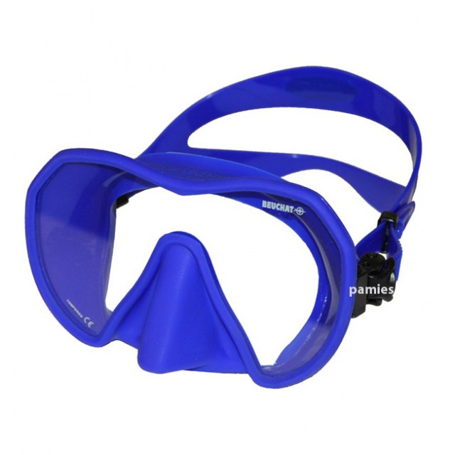 tienda pesca submarina,máscaras pesca submarina,Beuchat máscara Maxlux S Ultra Azul