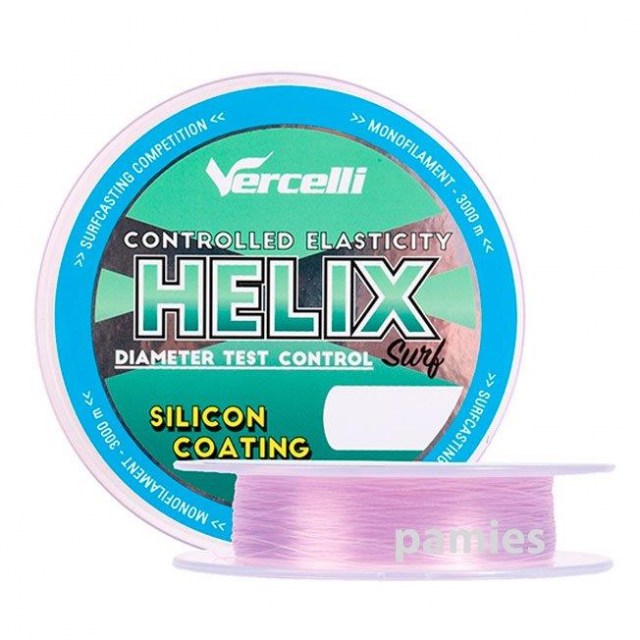 Vercelli línea Helix Controlled Elasticity (3000 m),novedades 2021,tienda de pesca surfcasting