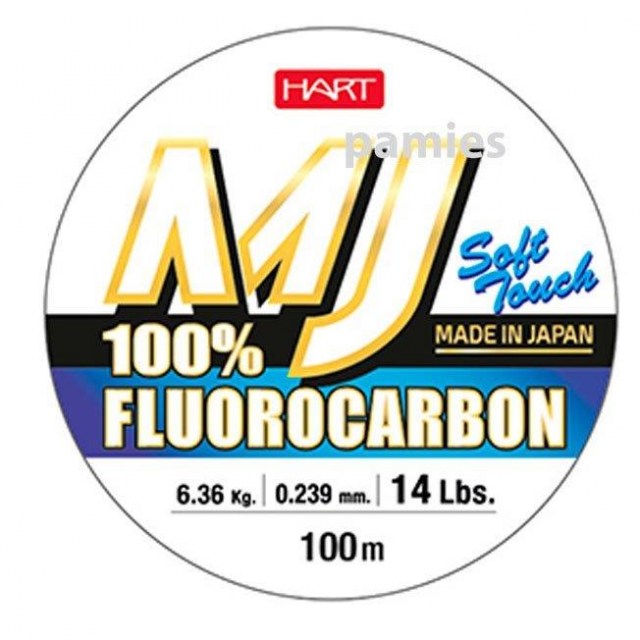 Hart línea MJ Fluorocarbon (50 m), novedades de hart,fluoroarbono japones,tienda de pesca sports pamies,rock fishing,egign,spinning