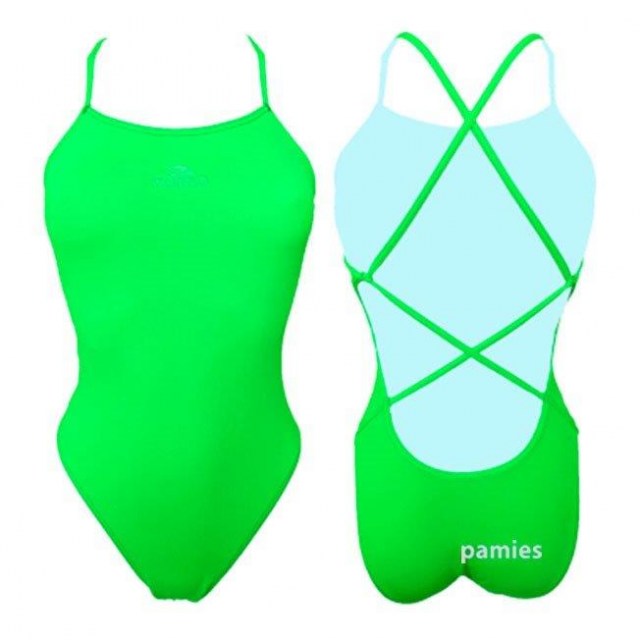 Turbo Bañador Sincro Negro (Patron Sirene),bañadores natación competición sincronizada Verde Fluor,distribuidor oficial Turbo