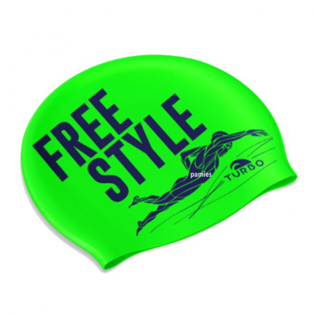 Turbo gorro Silicona Suede Freestyle Color Verde,sportspamies.com,novedades,asesoramiento personalizado,natacion sincronizada