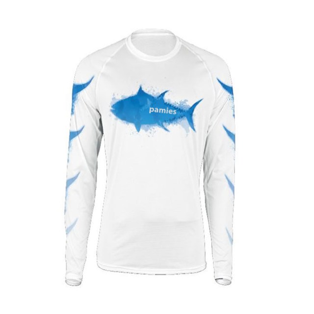 Yuki Camiseta Training Shirt Tuna White Blanco,sportspamies.com,novedades de pesca,envios a toda la península,tienda online,camiseta UV